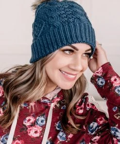 No Ship Drop Ship You Hat Me At Hello In Victorian Blue