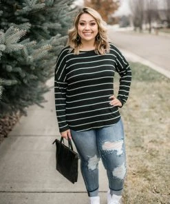 No Ship Drop Ship Seize The Moment Black Lace Striped Top 12 No Ship Drop Ship Seize The Moment Black Lace Striped Top