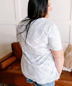 No Ship Drop Ship Apparel Spiral Out Bleach Tee In Light Sage 14 No Ship Drop Ship Apparel Spiral Out Bleach Tee In Light Sage