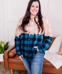 No Ship Drop Ship Well I'll Be Dipped Button Down Top