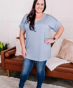 No Ship Drop Ship Pocketful Of Basics In Iced Blue Apparel 11 No Ship Drop Ship Pocketful Of Basics In Iced Blue Apparel