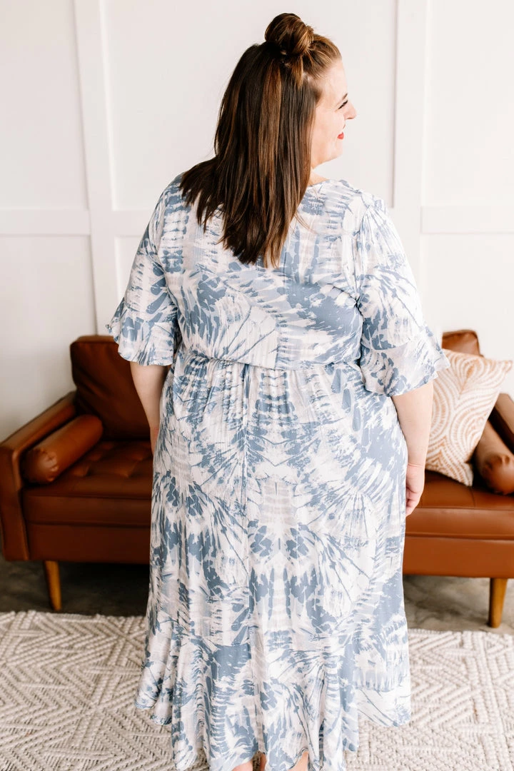 No Ship Drop Ship Point Break Flowy Surplice High Low Dress In Ocean Blue (GHG-M) GHG- Shop Singles 8 No Ship Drop Ship Point Break Flowy Surplice High Low Dress In Ocean Blue (GHG-M) GHG- Shop Singles