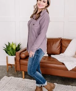 No Ship Drop Ship Brush Your Cares Away Button Up Top In Silver Peony Apparel 19 No Ship Drop Ship Brush Your Cares Away Button Up Top In Silver Peony Apparel