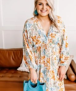 No Ship Drop Ship Cry Pretty Babydoll Floral Dress