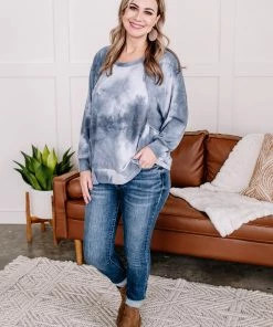 No Ship Drop Ship Apparel Meet The Crew Dolman Sleeve Tie Dye Top