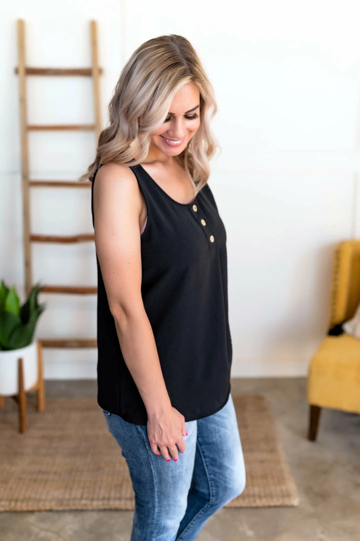 No Ship Drop Ship Tank Heavens Blouse In Black 4 No Ship Drop Ship Tank Heavens Blouse In Black