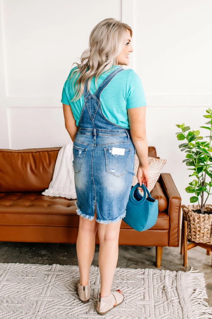 No Ship Drop Ship Over The Top Overall Dress By Risen 9 No Ship Drop Ship Over The Top Overall Dress By Risen