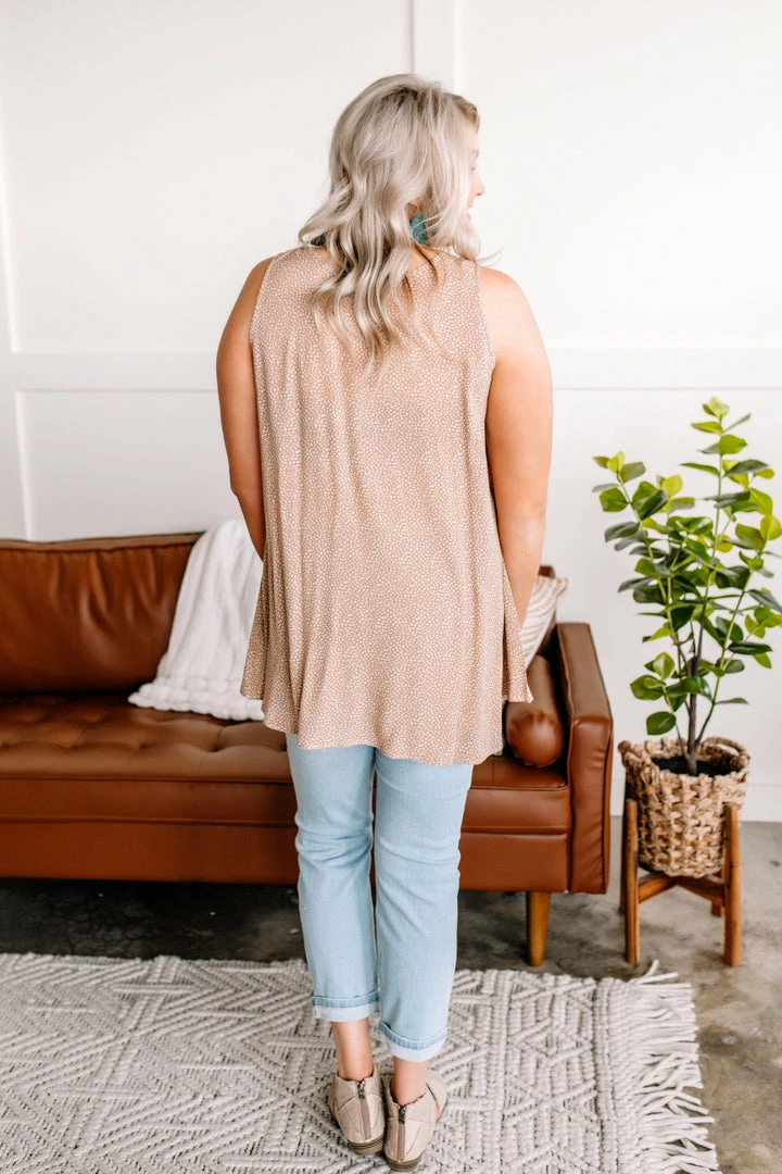 No Ship Drop Ship By A Mile Sleeveless Tunic In Wild Apparel 9 No Ship Drop Ship By A Mile Sleeveless Tunic In Wild Apparel