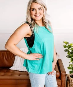 No Ship Drop Ship Muscle Out The Competition Sleeveless Muscle Tee In Green