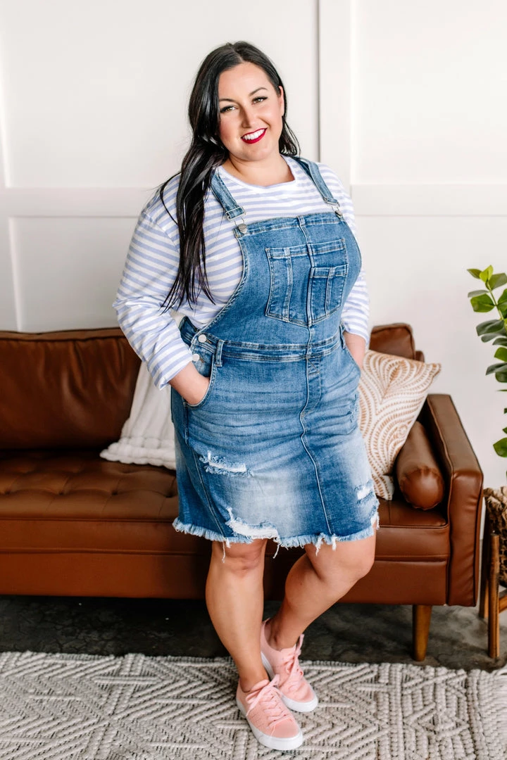 No Ship Drop Ship Over The Top Overall Dress By Risen 8 No Ship Drop Ship Over The Top Overall Dress By Risen