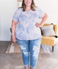 No Ship Drop Ship Keep Your Florals Close In Soft Blush