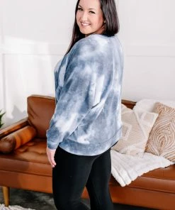 No Ship Drop Ship Apparel Meet The Crew Dolman Sleeve Tie Dye Top