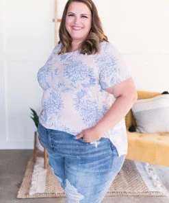 No Ship Drop Ship Keep Your Florals Close In Soft Blush