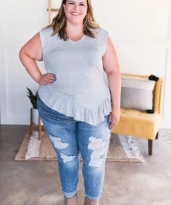 No Ship Drop Ship Iron Out The Details In Light Gray Apparel