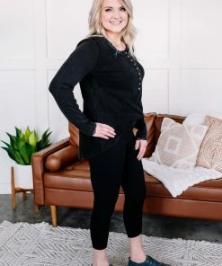 No Ship Drop Ship Just A Few Minor Details Washed Henley Top Apparel