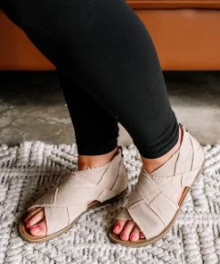 No Ship Drop Ship Bambi Twill Sandal By Blowfish