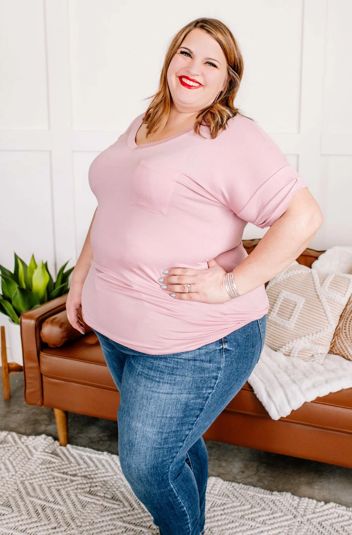 No Ship Drop Ship Pocketful Of Basics In Sweetheart (GHG- S, M, L) 4 No Ship Drop Ship Pocketful Of Basics In Sweetheart (GHG- S, M, L)