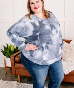 No Ship Drop Ship Apparel Meet The Crew Dolman Sleeve Tie Dye Top