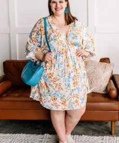 No Ship Drop Ship Cry Pretty Babydoll Floral Dress