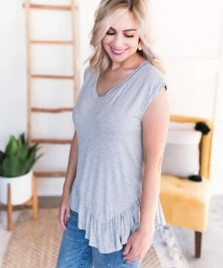 No Ship Drop Ship Iron Out The Details In Light Gray Apparel