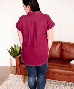 No Ship Drop Ship Apparel Just To See You Fringe In Sangria