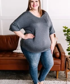 No Ship Drop Ship Swept Away Pocket Top In Dreamscape Apparel