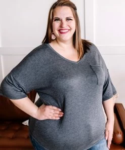 No Ship Drop Ship Swept Away Pocket Top In Dreamscape Apparel