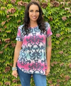 Boutique Simplified Dam-Ask You Out Hi Lo Tunic
