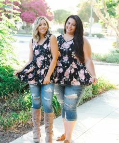 Boutique Simplified Tiered Vintage Floral Babydoll