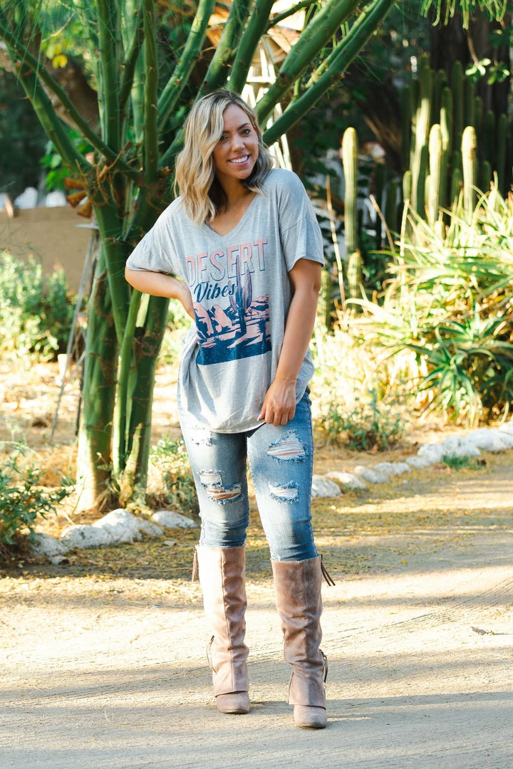Boutique Simplified Desert Vibes Graphic Tee 4 Boutique Simplified Desert Vibes Graphic Tee