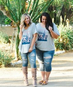 Boutique Simplified Desert Vibes Graphic Tee 10 Boutique Simplified Desert Vibes Graphic Tee