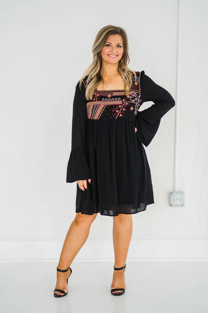 No Ship Drop Ship Made For You Embroidered Dress 1 No Ship Drop Ship Made For You Embroidered Dress