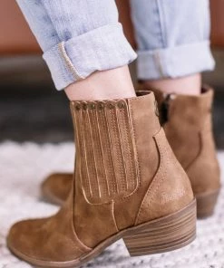 No Ship Drop Ship Blowfish Caitlynn Boots In Brown Prospector Apparel