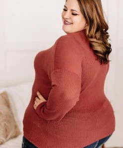 No Ship Drop Ship Apparel Raspberry Wine Fall Knit Sweater