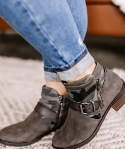 No Ship Drop Ship Blowfish Viten Boot Gray Saddle Rock/Camouflage Apparel