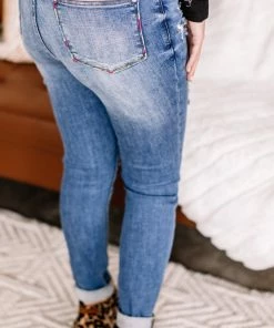 No Ship Drop Ship Apparel Colors Of The World Embroidered Pocket Skinny Judy Blue Jeans 25 No Ship Drop Ship Apparel Colors Of The World Embroidered Pocket Skinny Judy Blue Jeans