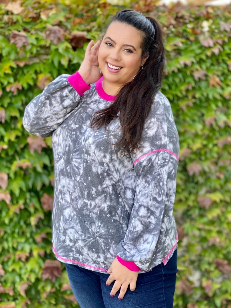 Boutique Simplified Galactic Vibes Long Sleeve Top 6 Boutique Simplified Galactic Vibes Long Sleeve Top