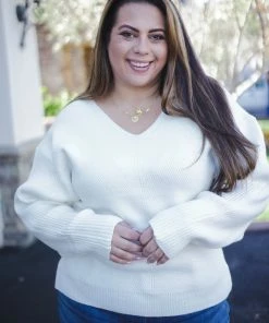 Boutique Simplified Glacier Solid Knit Sweater 8 Boutique Simplified Glacier Solid Knit Sweater