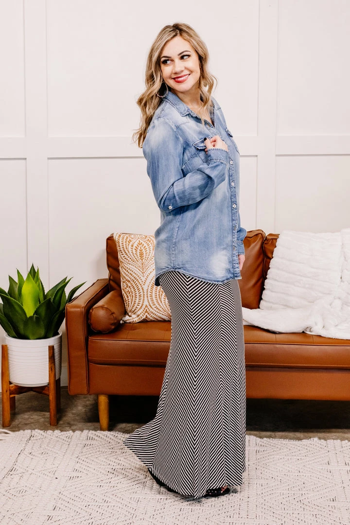 No Ship Drop Ship Stir Crazy Striped Maxi Skirt Apparel 2 No Ship Drop Ship Stir Crazy Striped Maxi Skirt Apparel