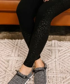 No Ship Drop Ship Apparel Corky's Black Leopard Kayak