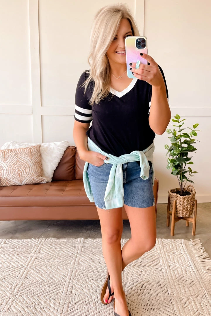 No Ship Drop Ship The Winning Team Top In Black & White (GHG-S) 7 No Ship Drop Ship The Winning Team Top In Black & White (GHG-S)