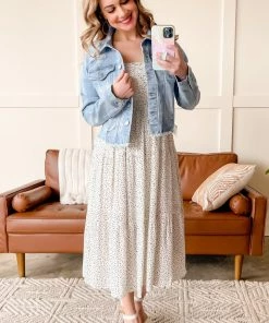 No Ship Drop Ship The Best Of Me Smocked Midi Dress In Black & Ivory (GHG-S) 20 No Ship Drop Ship The Best Of Me Smocked Midi Dress In Black & Ivory (GHG-S)