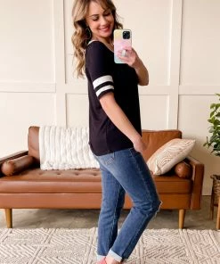 No Ship Drop Ship The Winning Team Top In Black & White (GHG-S) 11 No Ship Drop Ship The Winning Team Top In Black & White (GHG-S)