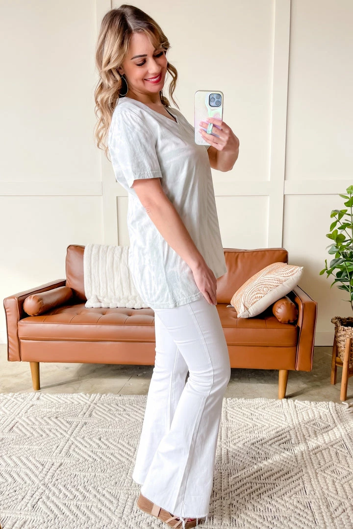 No Ship Drop Ship Apparel Spiral Out Bleach Tee In Light Sage 7 No Ship Drop Ship Apparel Spiral Out Bleach Tee In Light Sage