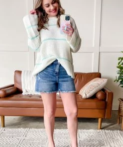 No Ship Drop Ship Apparel In High Spirits Cut Off Boyfriend Style Judy Blue Jean Shorts