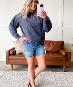 No Ship Drop Ship Drop The Subject Sweatshirt In Charcoal 12 No Ship Drop Ship Drop The Subject Sweatshirt In Charcoal