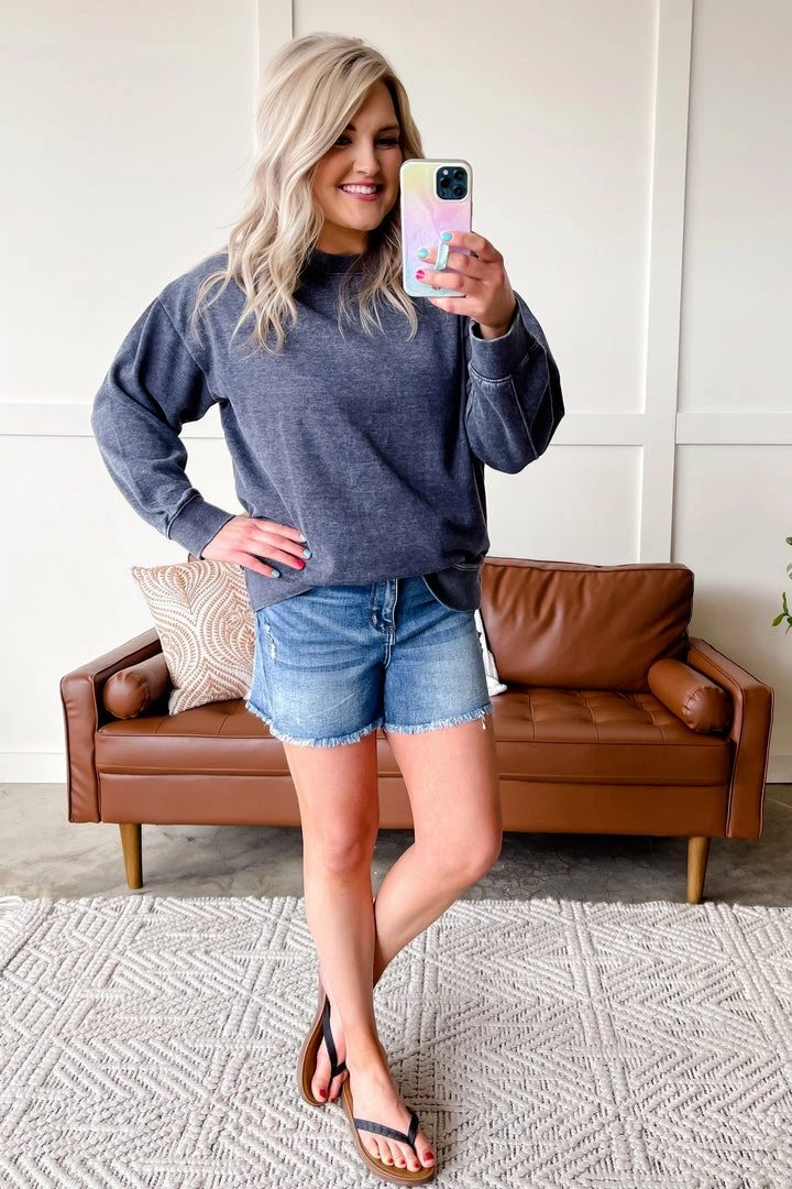 No Ship Drop Ship Drop The Subject Sweatshirt In Charcoal 5 No Ship Drop Ship Drop The Subject Sweatshirt In Charcoal