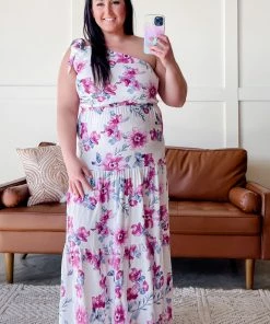 No Ship Drop Ship Apparel A Modern Twist Ribbon Tie Tiered Dress In Purple Floral 9 No Ship Drop Ship Apparel A Modern Twist Ribbon Tie Tiered Dress In Purple Floral