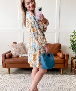 No Ship Drop Ship Cry Pretty Babydoll Floral Dress