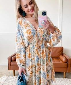 No Ship Drop Ship Cry Pretty Babydoll Floral Dress